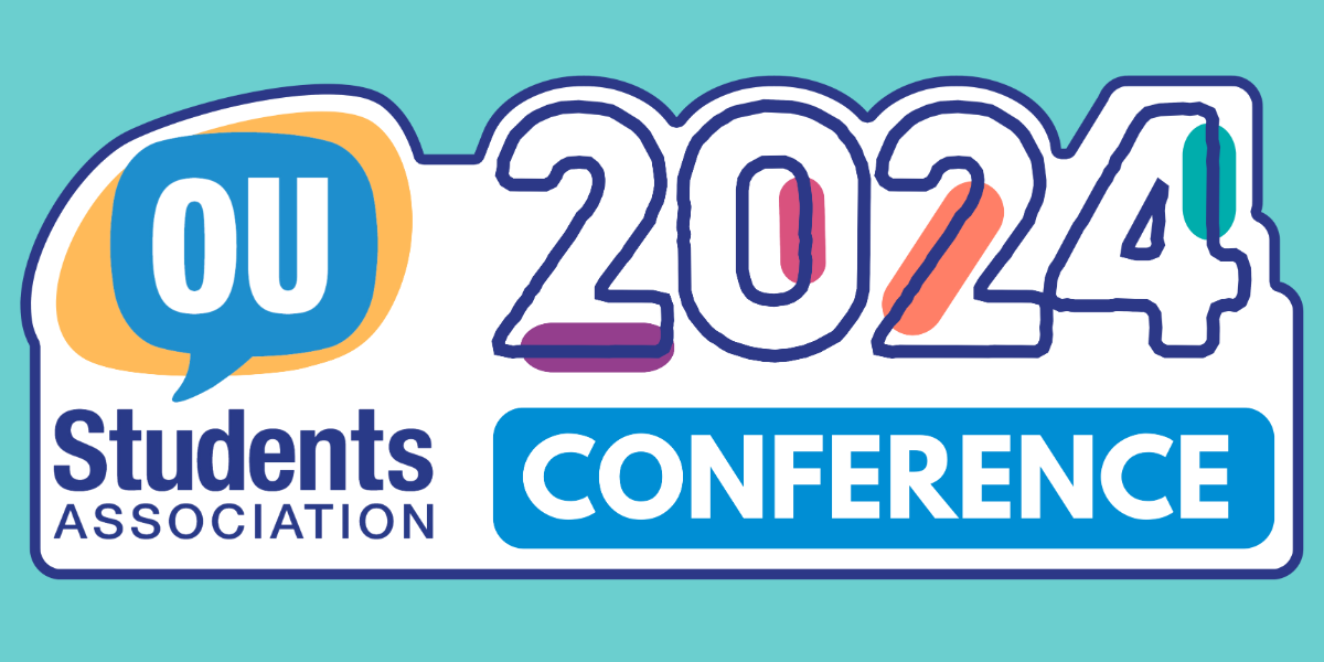 The Association logo next to the words '2024 Conference' on a turquoise background.